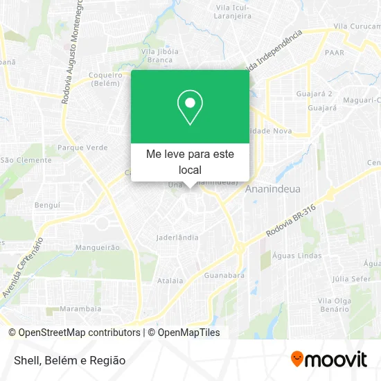 Shell mapa