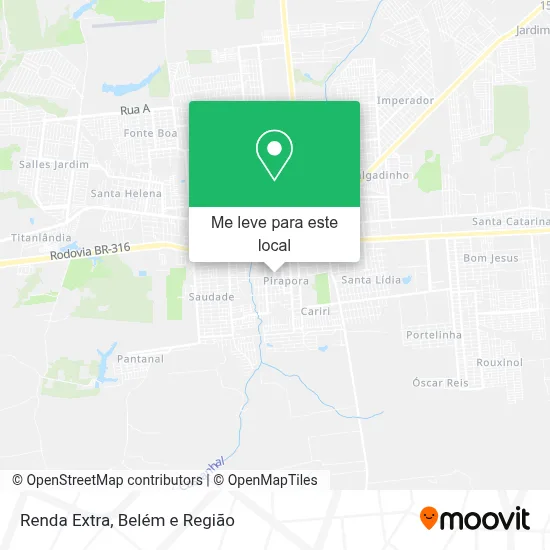 Renda Extra mapa