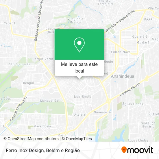 Ferro Inox Design mapa