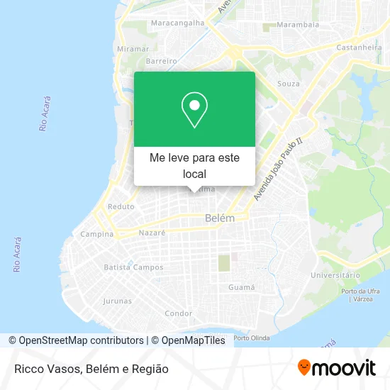 Ricco Vasos mapa