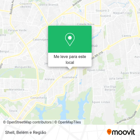 Shell mapa