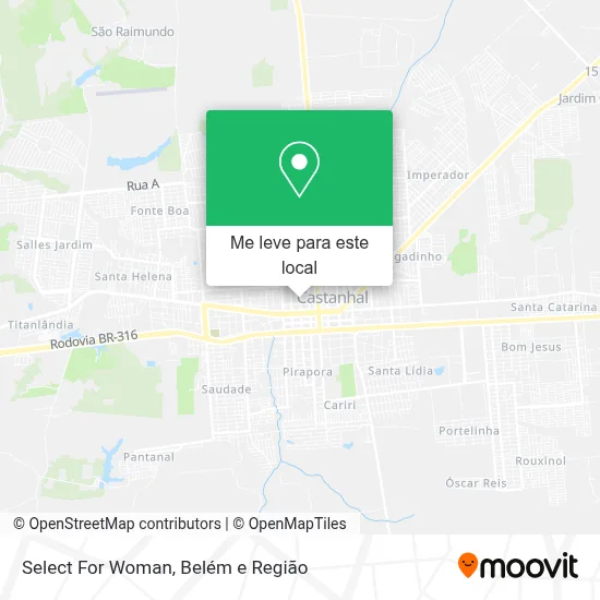 Select For Woman mapa