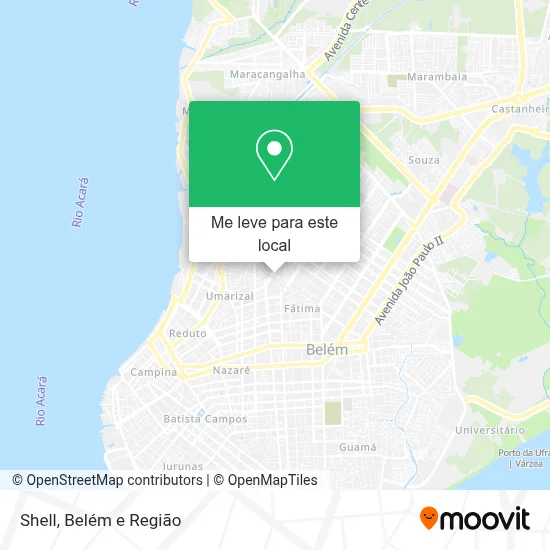 Shell mapa