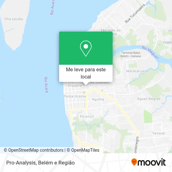 Pro-Analysis mapa