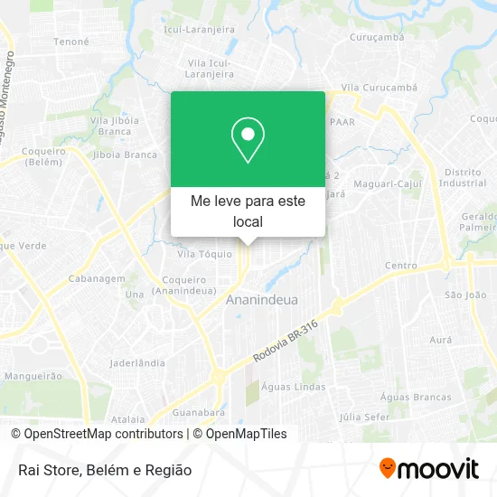 Rai Store mapa