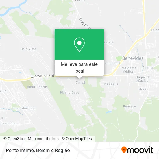 Ponto Intimo mapa