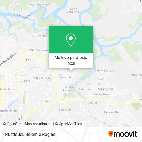 Rustiquei mapa