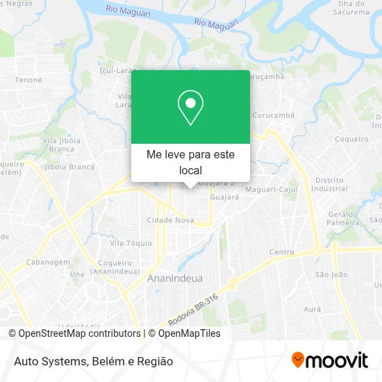 Auto Systems mapa