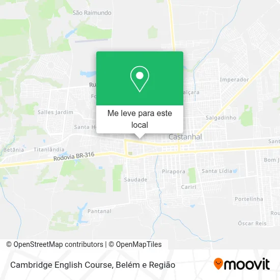 Cambridge English Course mapa