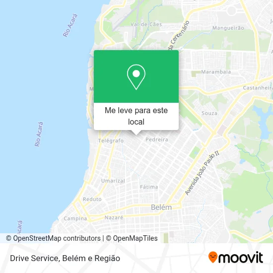 Drive Service mapa