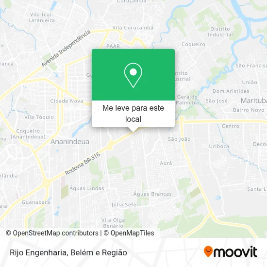 Rijo Engenharia mapa