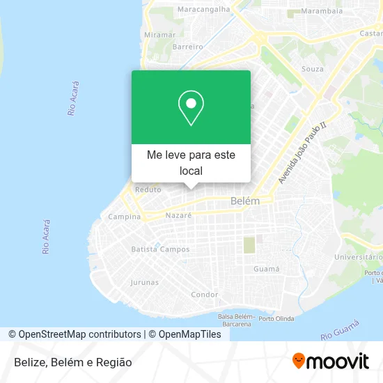 Belize mapa