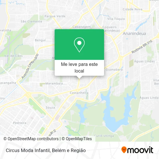 Circus Moda Infantil mapa