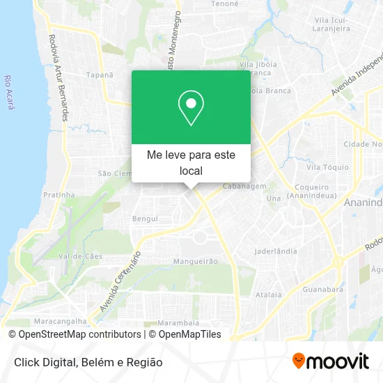 Click Digital mapa