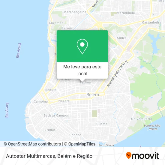 Autostar Multimarcas mapa