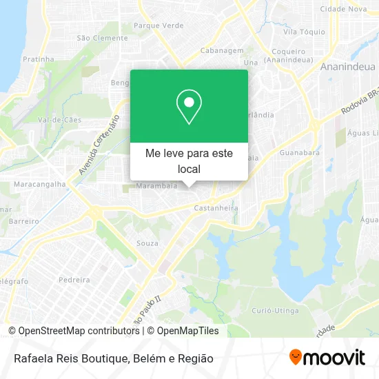 Rafaela Reis Boutique mapa