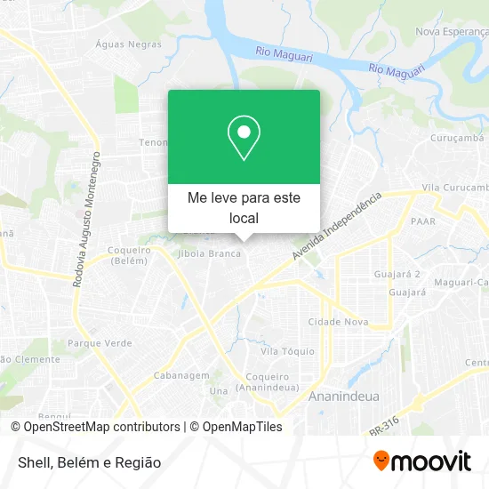 Shell mapa