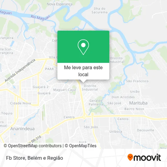 Fb Store mapa