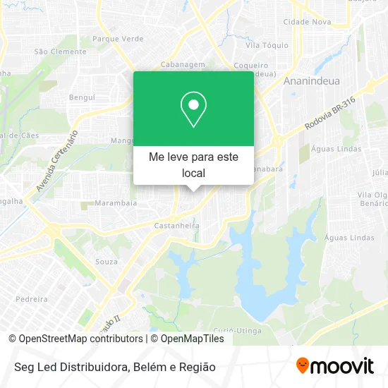 Seg Led Distribuidora mapa