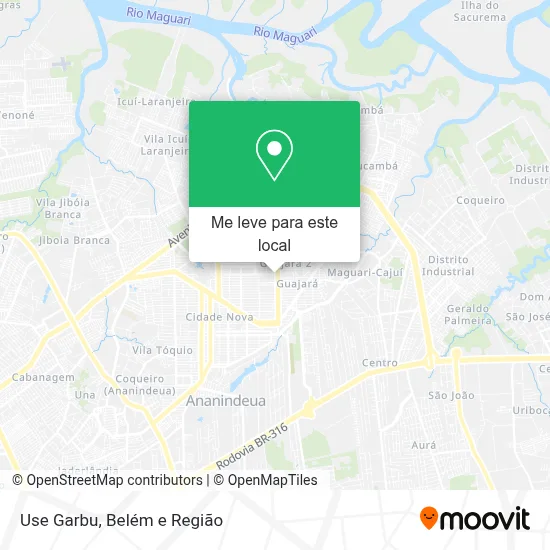 Use Garbu mapa
