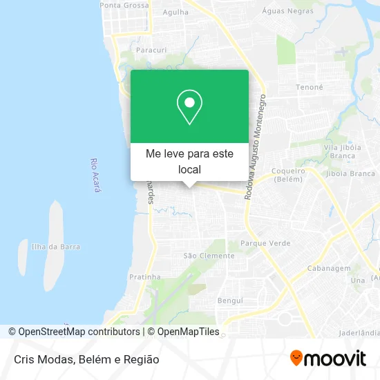 Cris Modas mapa