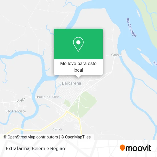 Extrafarma mapa