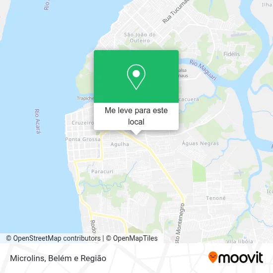 Microlins mapa