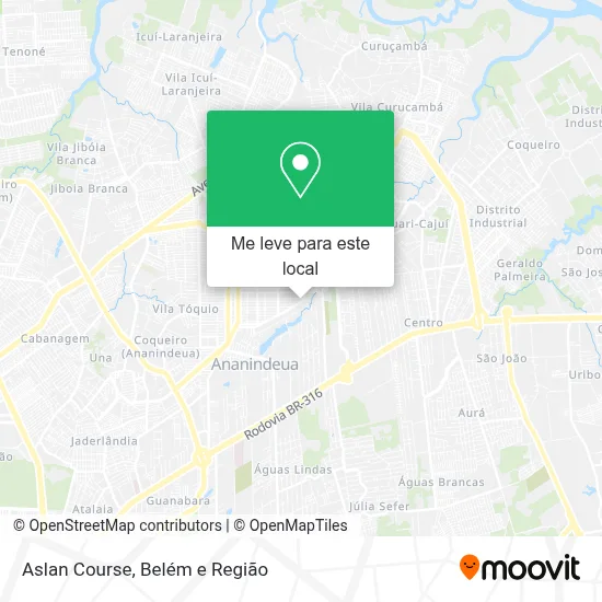 Aslan Course mapa
