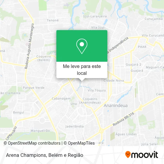 Arena Champions mapa
