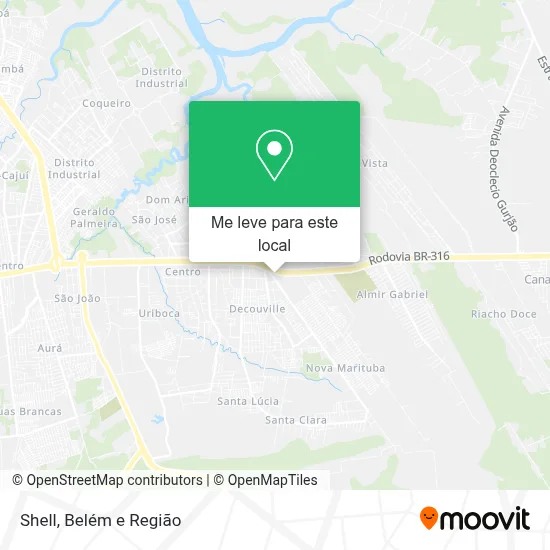 Shell mapa