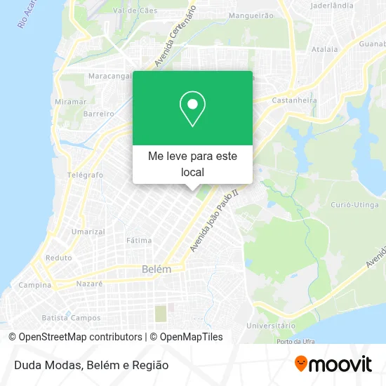 Duda Modas mapa