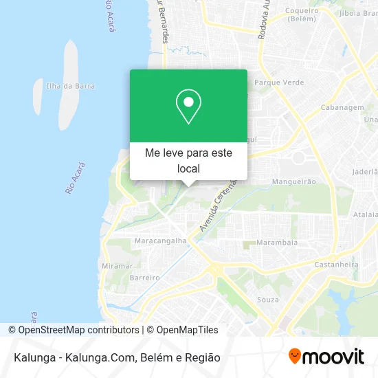 Kalunga - Kalunga.Com mapa