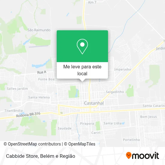 Cabbide Store mapa