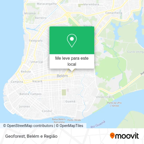 Geoforest mapa