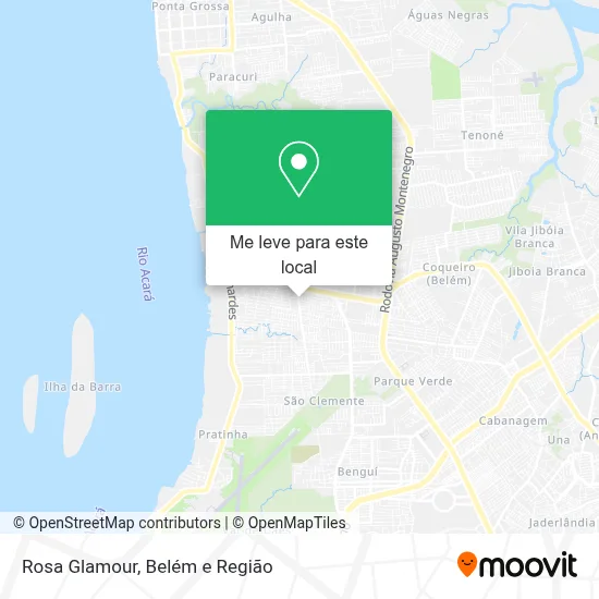 Rosa Glamour mapa