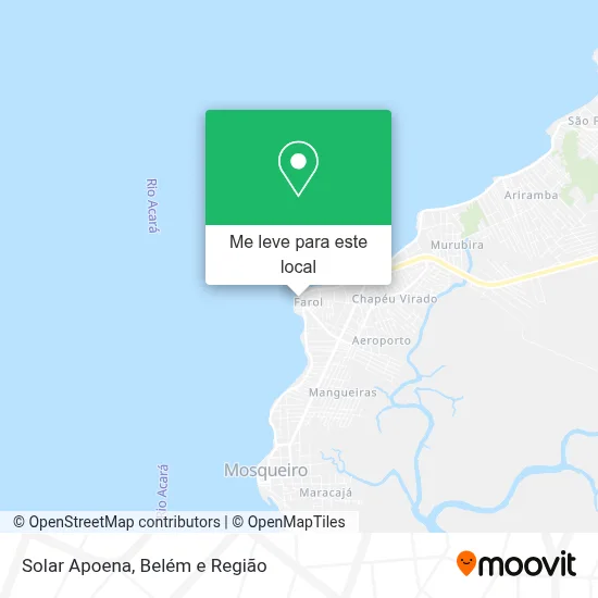 Solar Apoena mapa