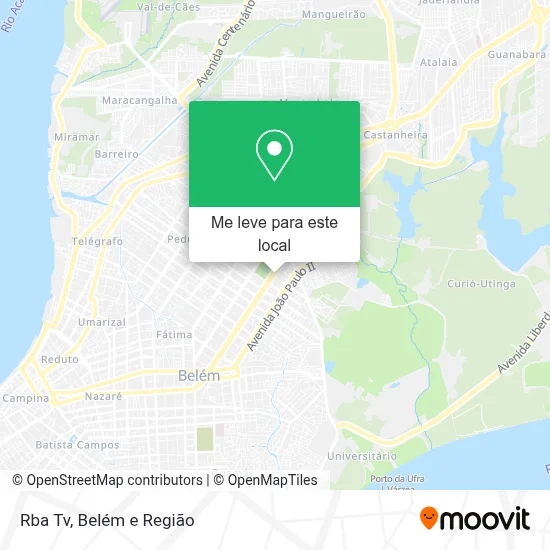 Rba Tv mapa