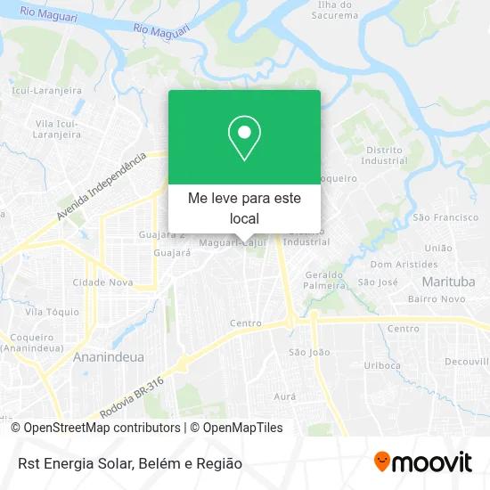 Rst Energia Solar mapa