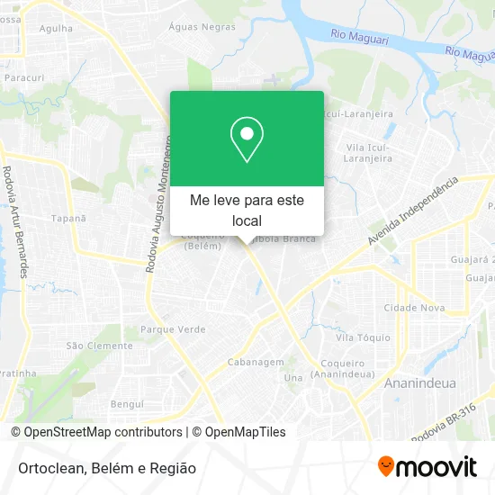 Ortoclean mapa