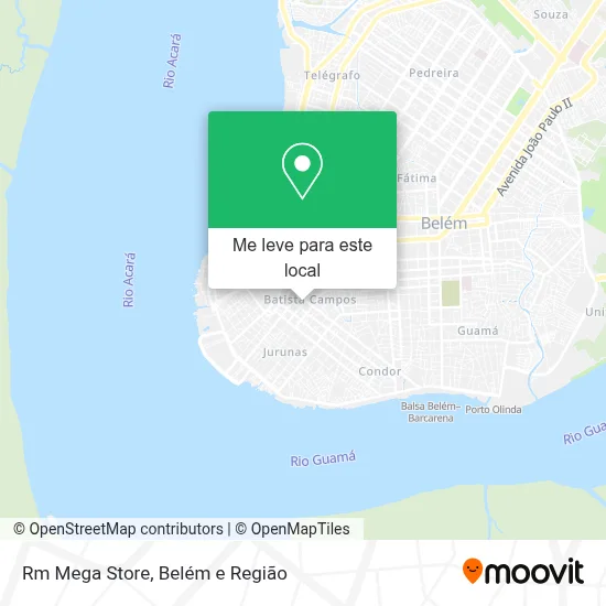 Rm Mega Store mapa