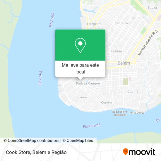 Cook Store mapa
