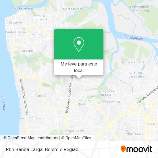 Rbn Banda Larga mapa
