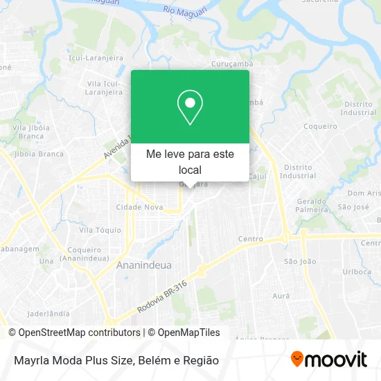 Mayrla Moda Plus Size mapa