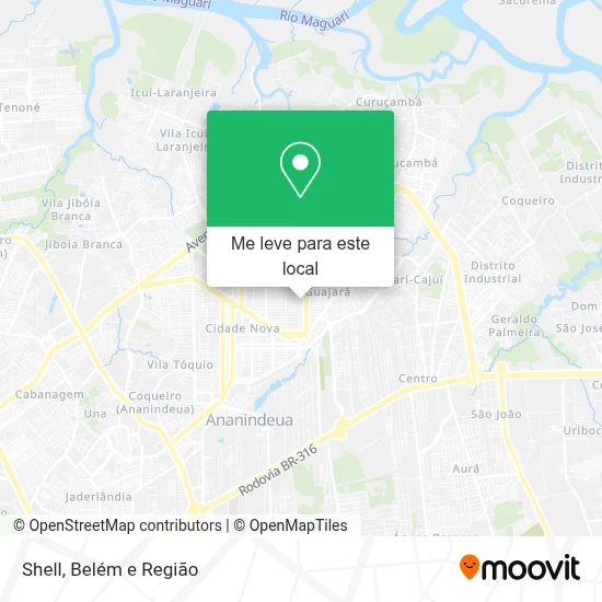 Shell mapa
