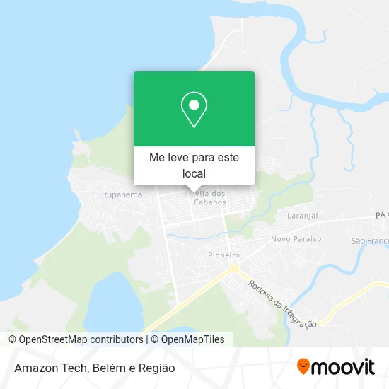 Amazon Tech mapa