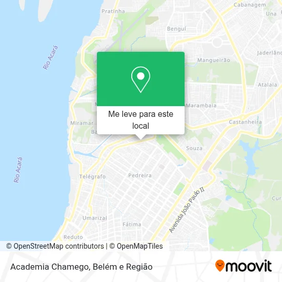 Academia Chamego mapa