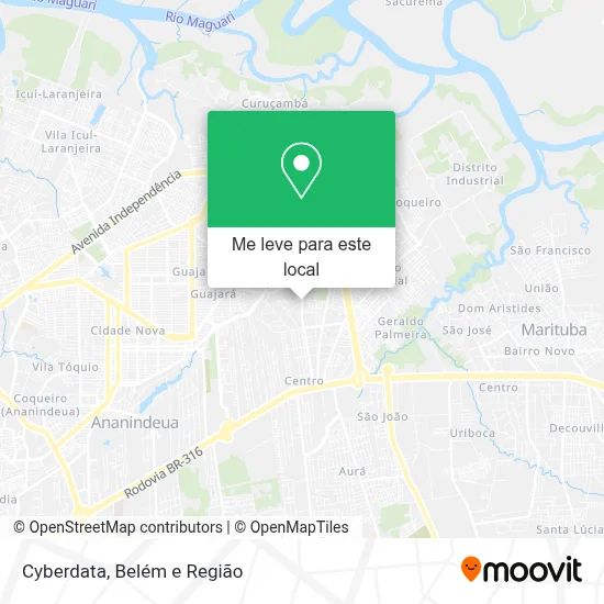 Cyberdata mapa