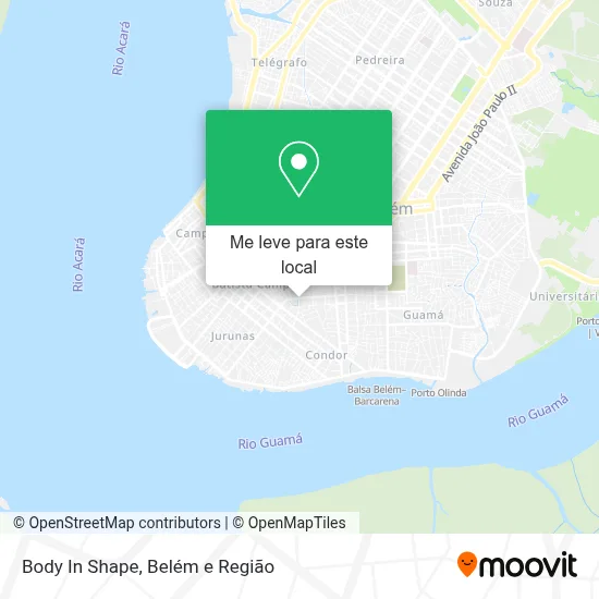 Body In Shape mapa