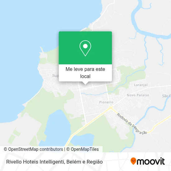 Rivello Hoteis Intelligenti mapa