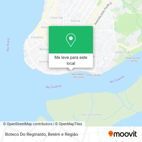 Boteco Do Reginaldo mapa